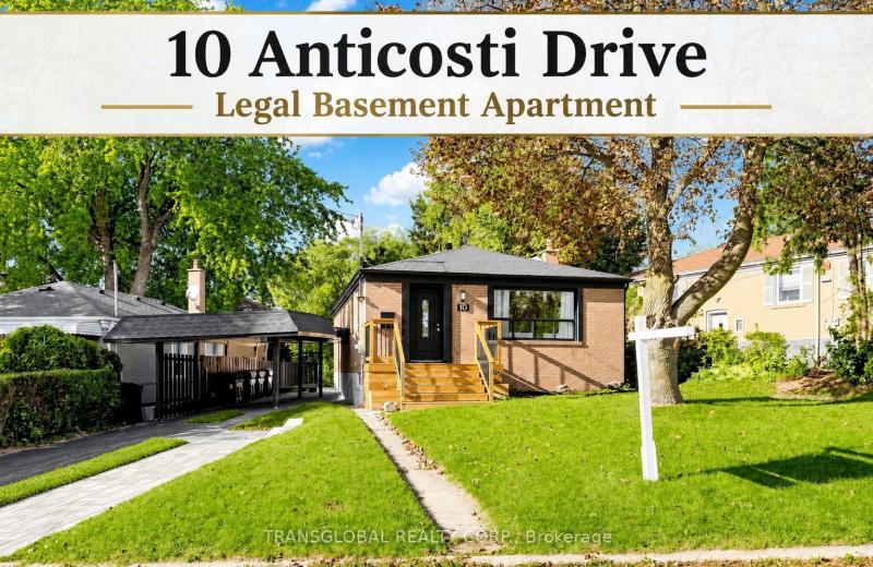10 Anticosti Drive, Toronto, ON M1J 1V5