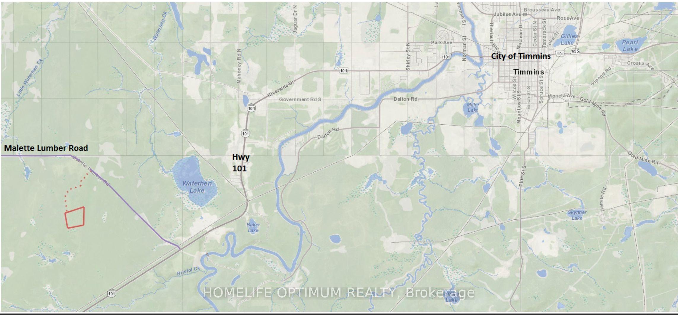 PCL 3898 Bristol Township MINING CLAIM P. 8531, Timmins, ON P4R 0E7