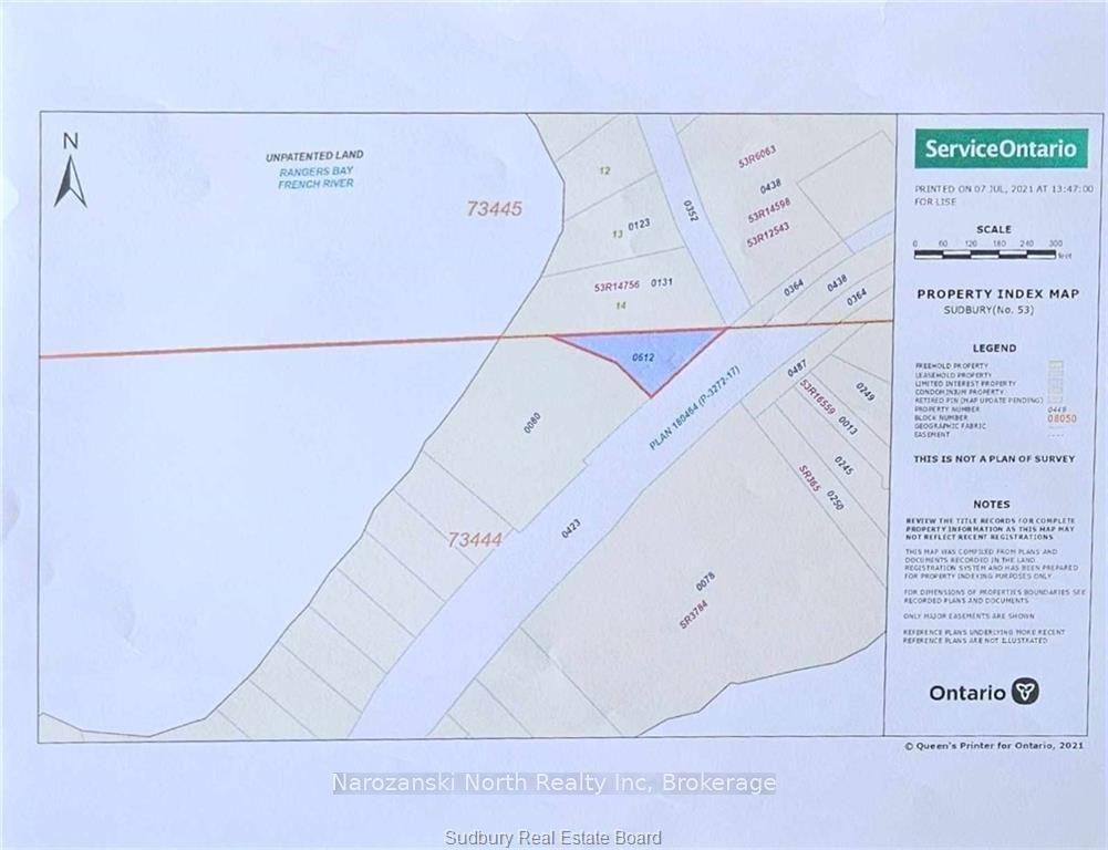 Vacant Lot 64 Highway, French River, ON P0M 1A0