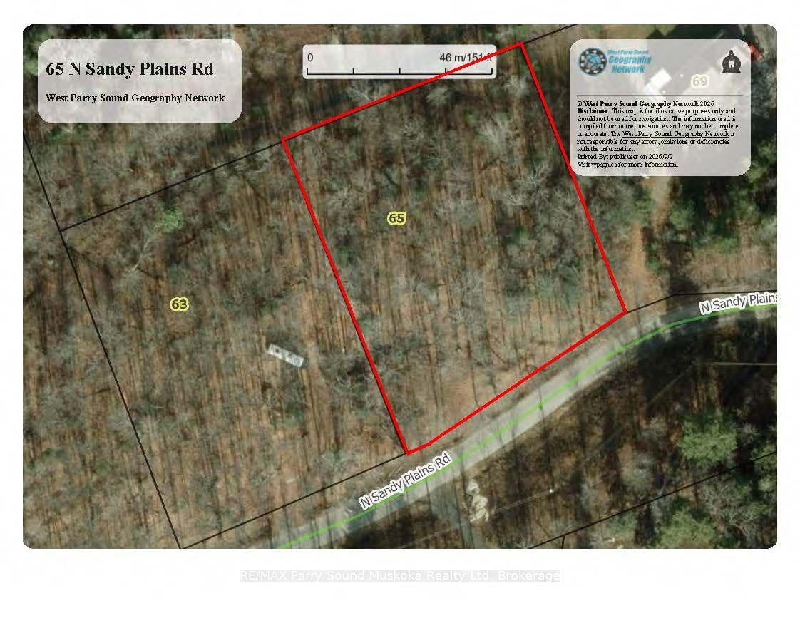 65 North Sandy Plains Road, Seguin, ON P2A 2W8